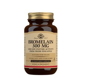 Produktbillede af Solgar Bromelan 300 mg 60 kap. på tilbud