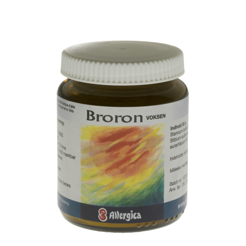 Produktbillede af Allergica Broron Voksen 50 g. på tilbud