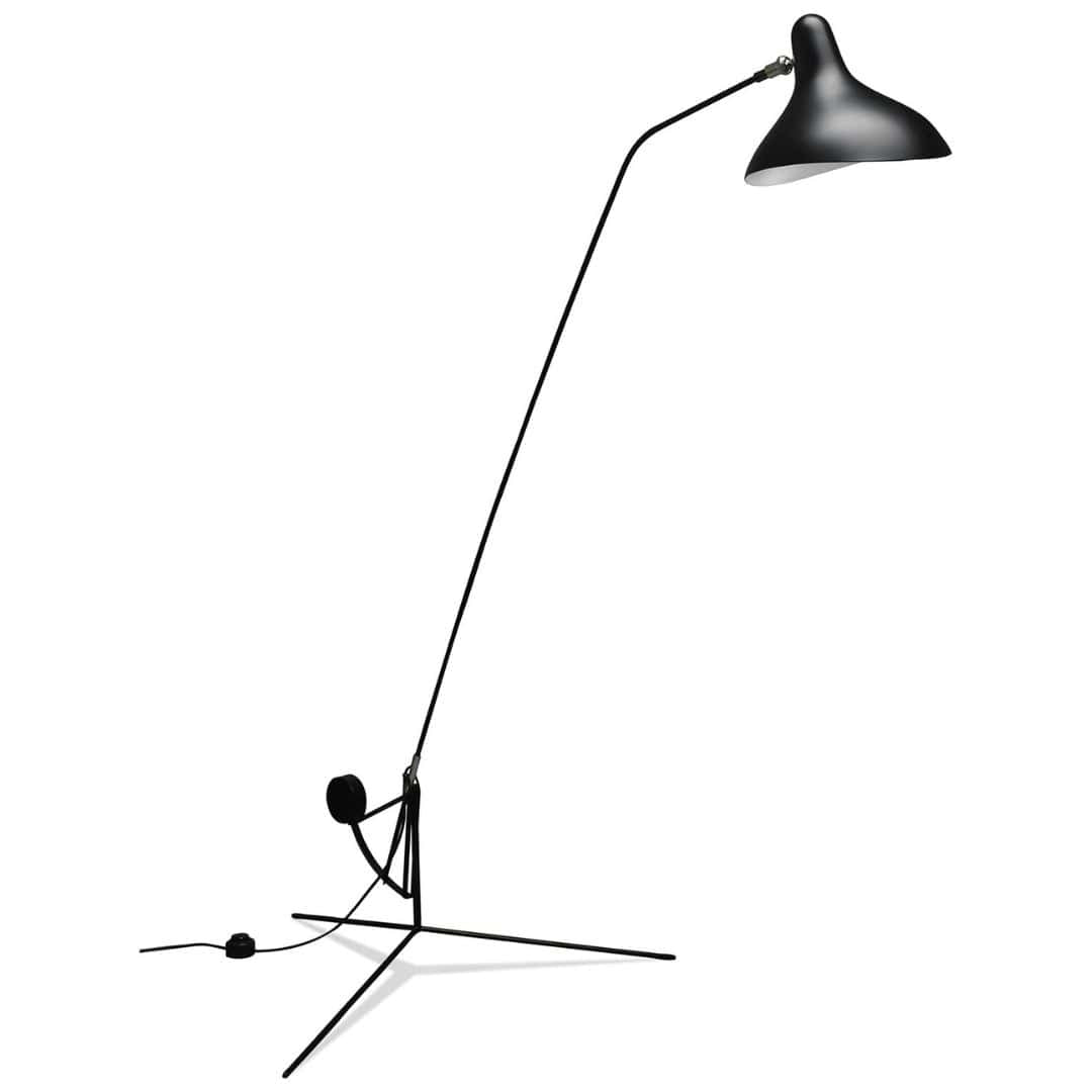Produktbillede af BS1 Gulvlampe Sort Mantis i premium kvalitet