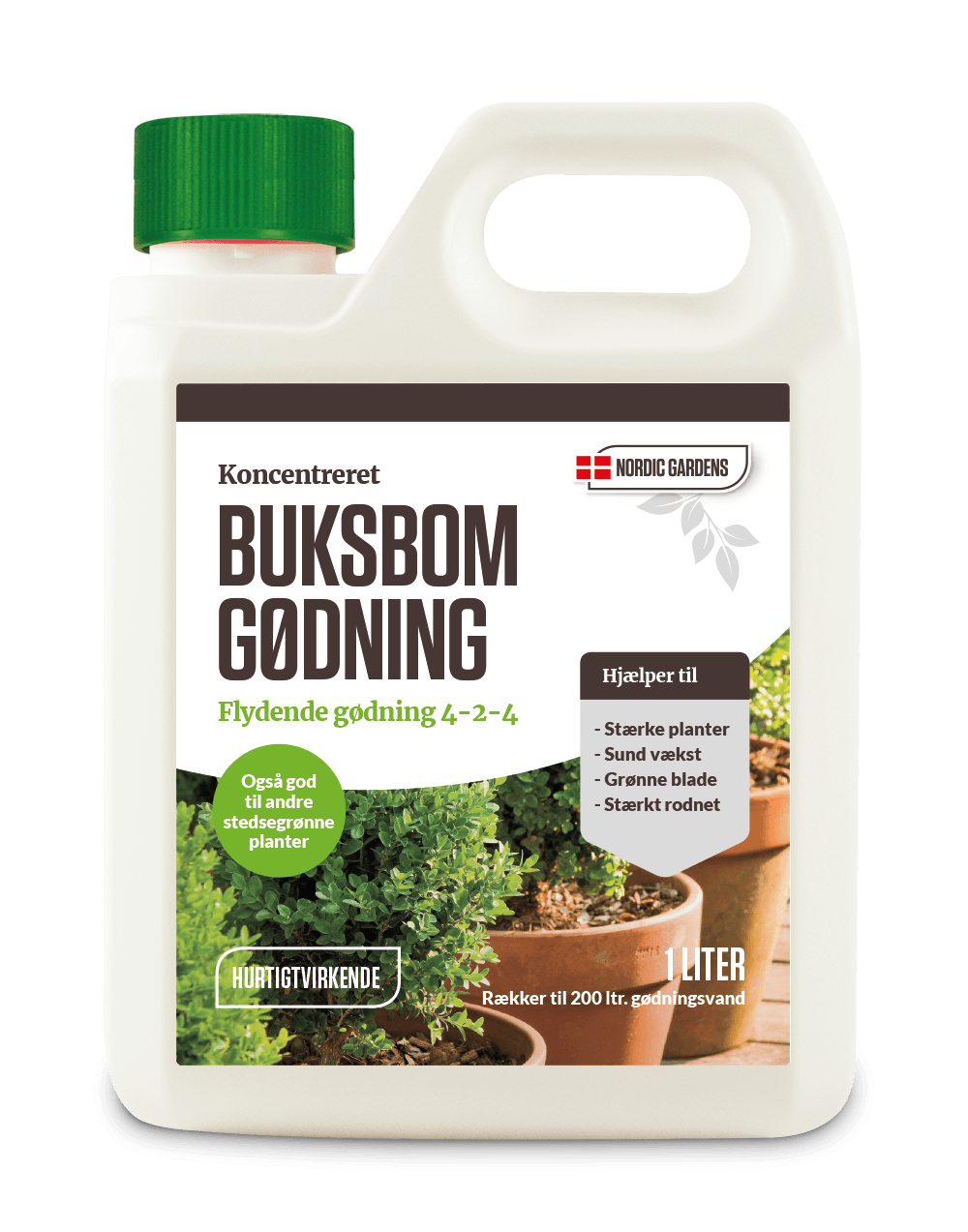 Produktbillede af Buksbom gødning 1 liter på tilbud i høj kvalitet