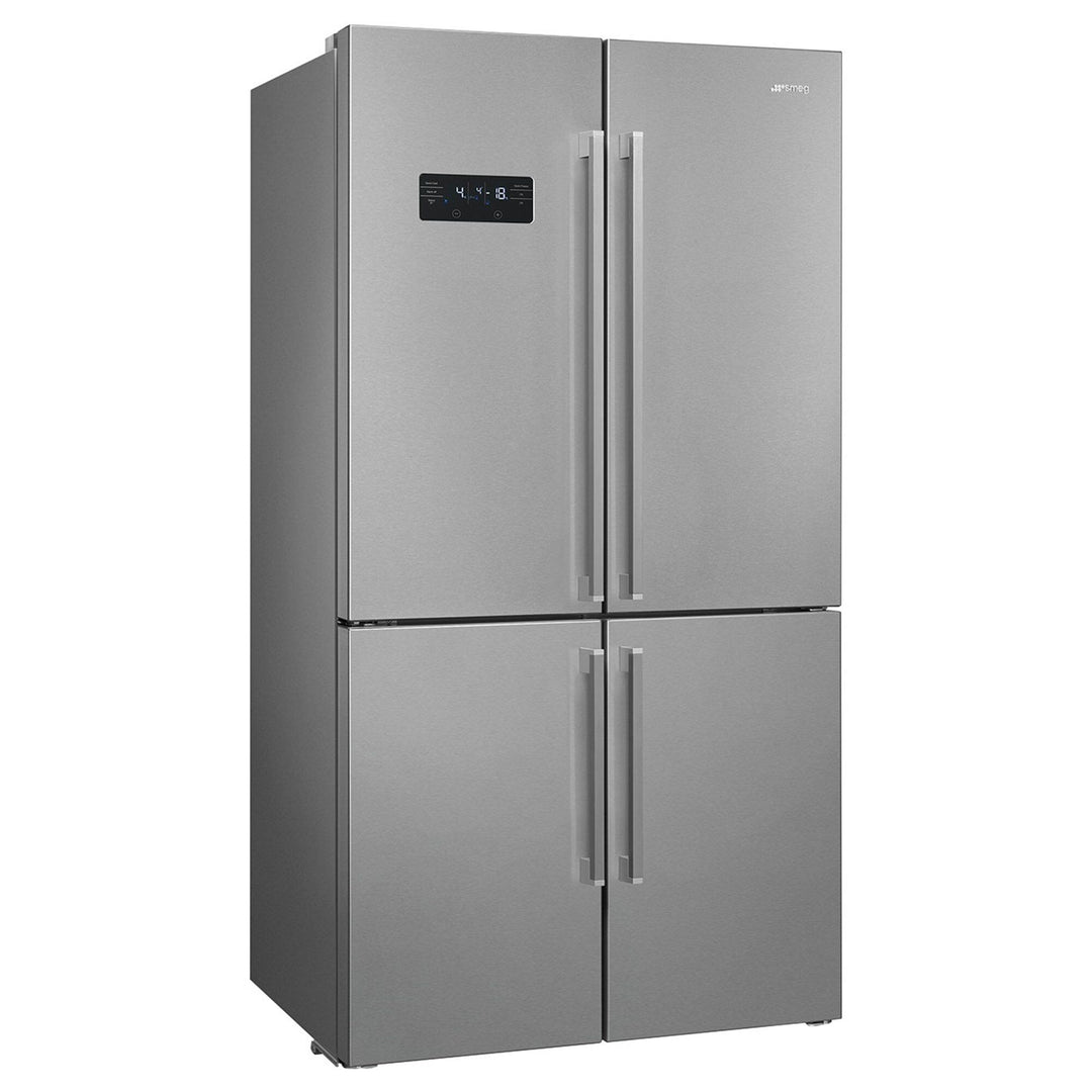 Smeg Smeg French Door køle-/fryseskab 92 cm, rustfrit stål ❤ frontbillede (Køle- /frysekabe)