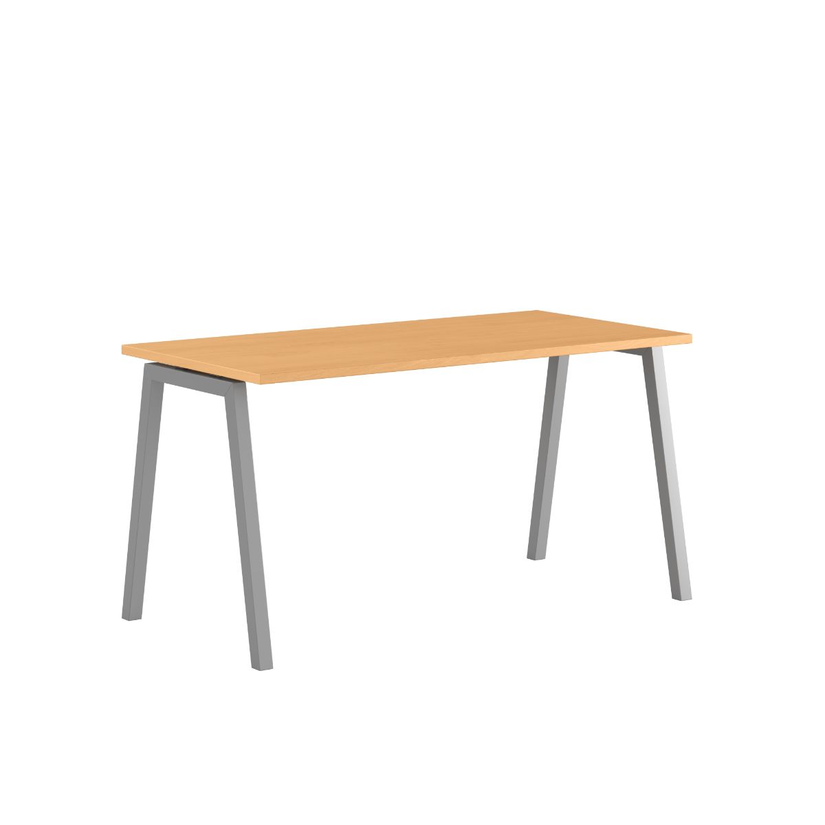 Produktbillede af Luna A Bord 140x70cm Bøg-grå på tilbud