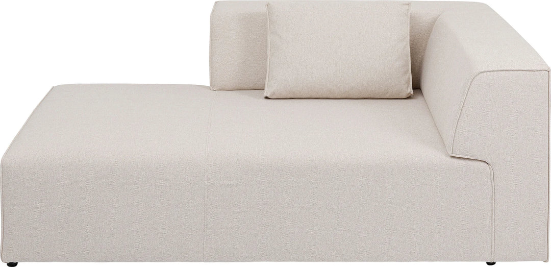 KARE DESIGN Infinity Ottomane Elements Cream Left modul creme polyester og polypropylen