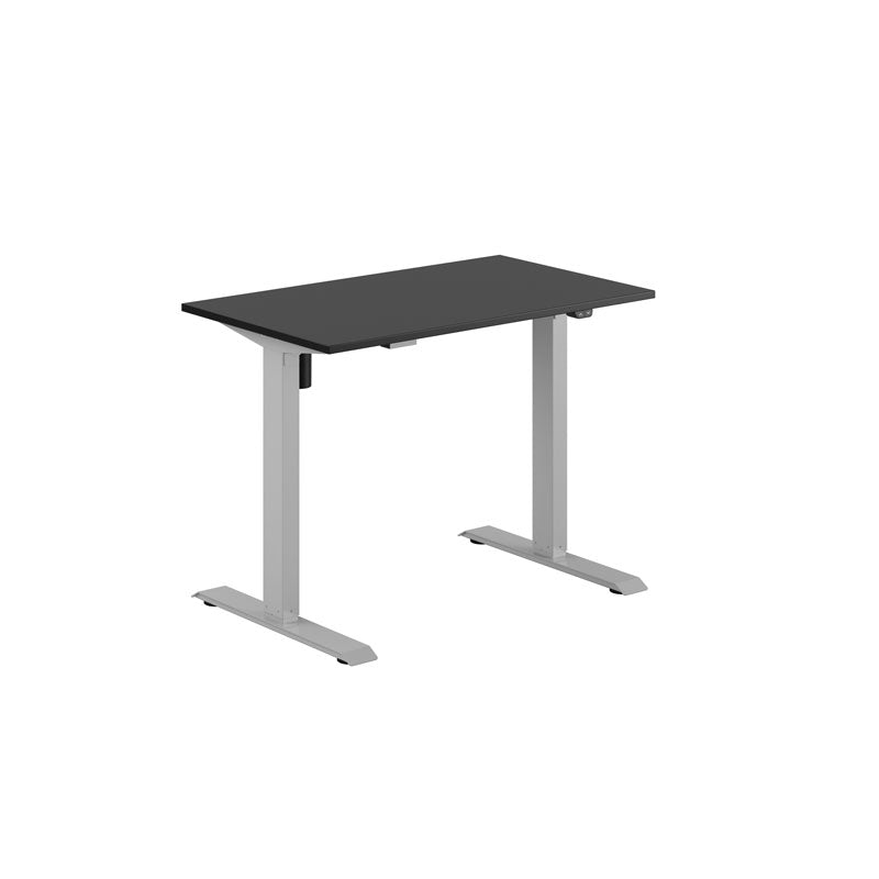 Produktbillede af EASY Hæve/Sænkebord m/1 motor 100x60cm Sort-grå på tilbud