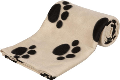 Trixie - Barney Fleecetæppe 150x100 Beige/sort ❤ Kæmpe udvalg i Trixie ❤ Billig fragt og hurtig levering 2 - 5 hverdage - Varenummer: BGH-47978820075850 / Ean: '4011905371818 på lager - Udsalg på Alle produkter (Lagerbeholdning er større end 1) Spar op til 52% - Over 1312 kendte brands på udsalg