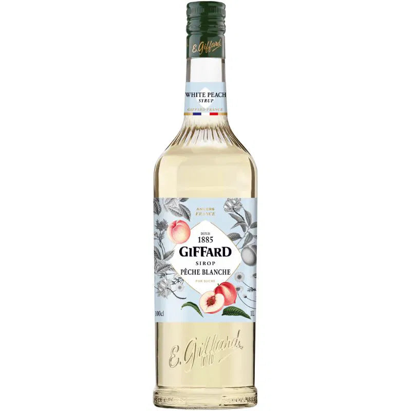 Giffard Syrup Hvid Fersken 1 Ltr