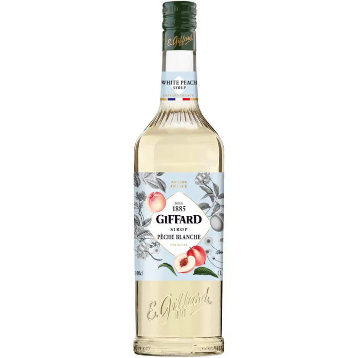 Giffard Syrup Hvid Fersken 1 Ltr