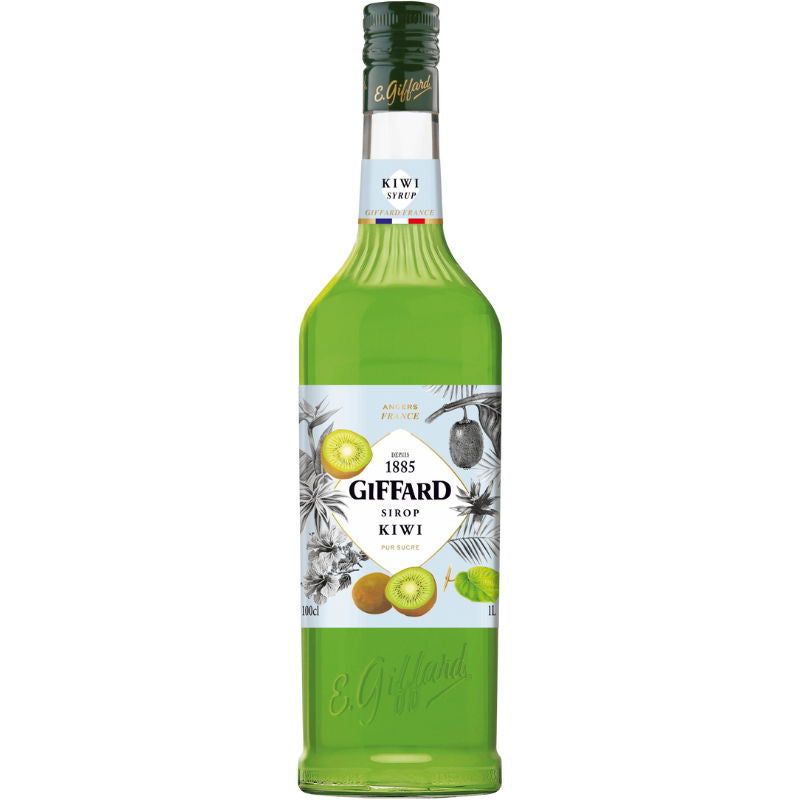 Produktbillede af Giffard Syrup Kiwi 1 Ltr på tilbud i premium kvalitet