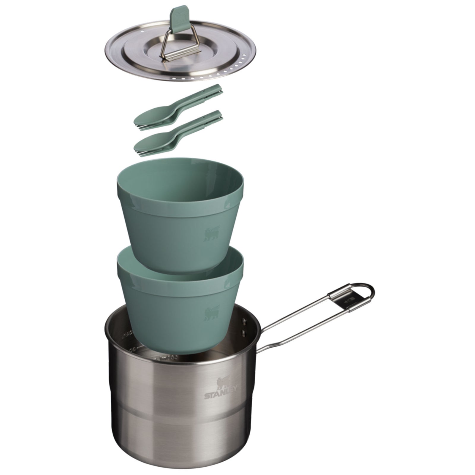 Stanley Stanley Wildfare Go Two Bowl campingsæt 1,1 liter – frontbillede (Tallerkensæt)