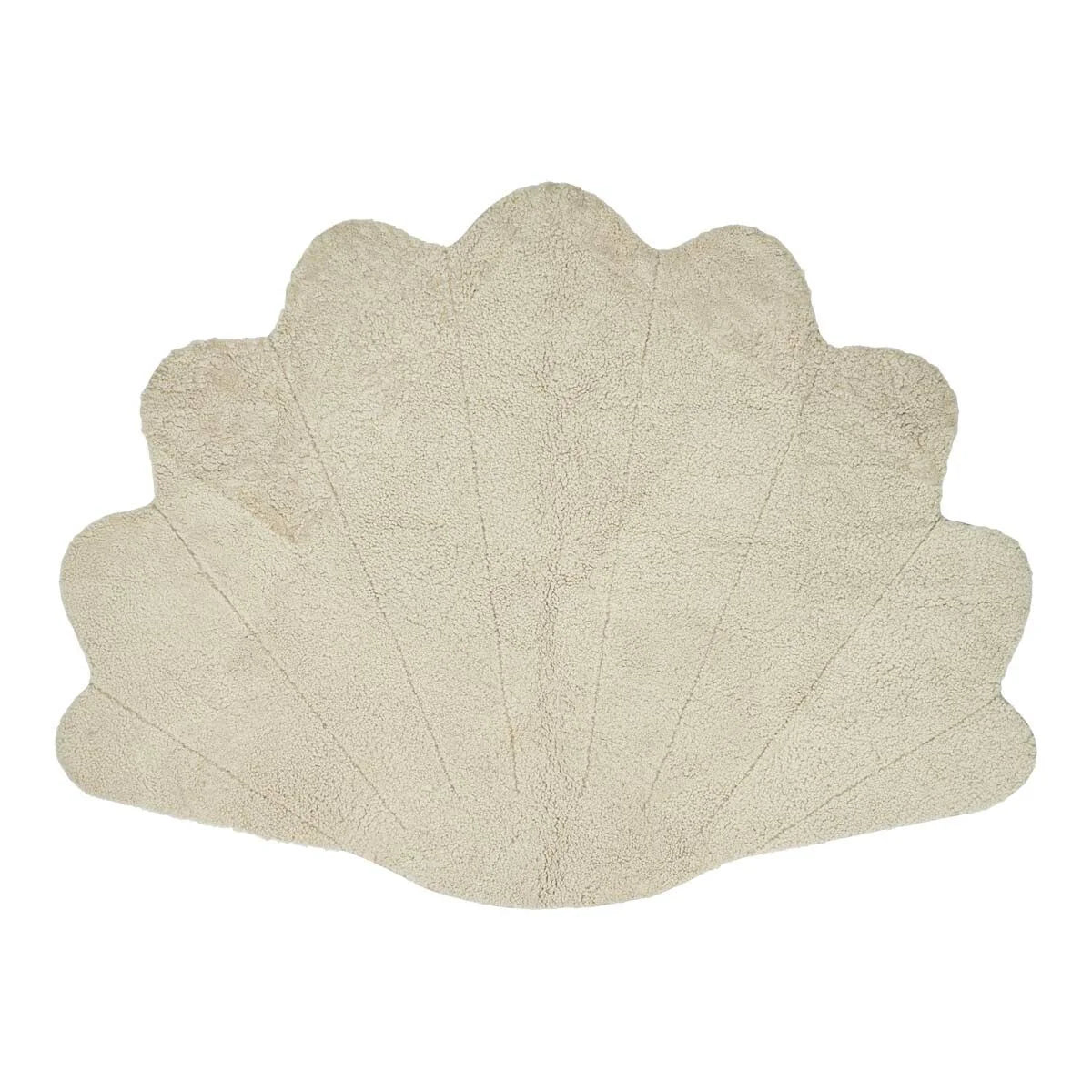 Produktbillede af NATURES COLLECTION SHELL DESIGNERTÆPPE KORTHÅRET NEW ZEALAND BEIGE 210 i premium kvalitet