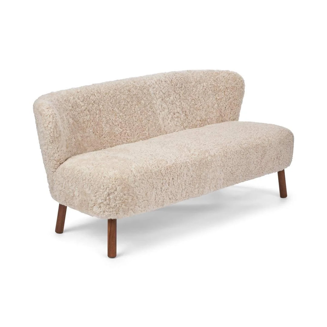 Produktbillede af NATURES COLLECTION EMANUEL 3-PERSONERS SOFA DESIGNMØBEL BEIGE VALDNØD 182 i premium kvalitet