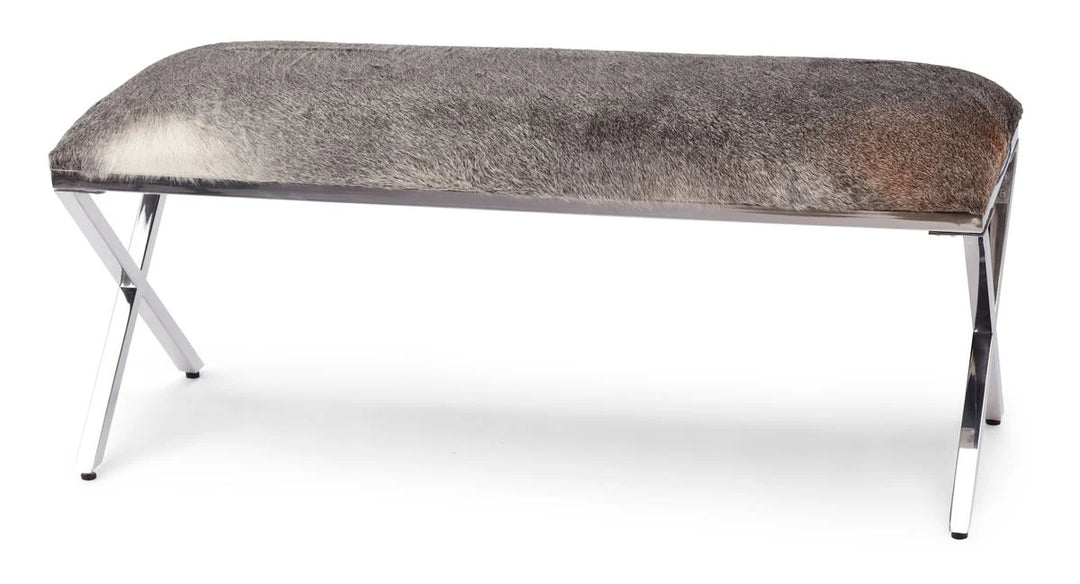 Produktbillede af NATURES COLLECTION BÆNK KOSKIND NATURGRÅ 110 i premium kvalitet