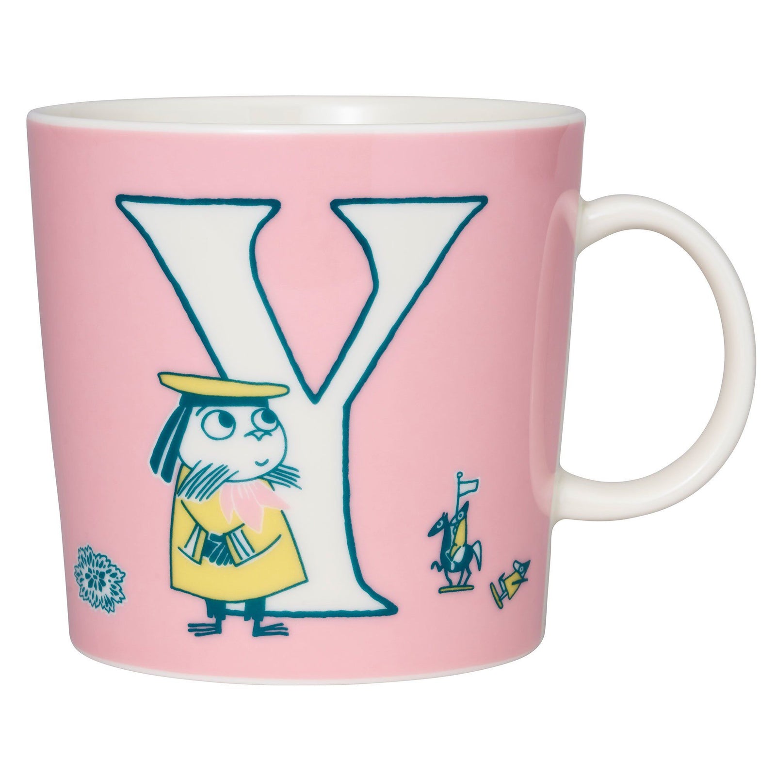 Arabia Arabia ABC Mumin krus 0,4 liter, Y – frontbillede (Moomin)