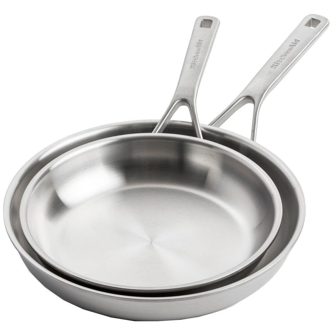 Kitchenaid Kitchenaid Multiply stegepandesæt 24/28 cm ❤ frontbillede (Stegepander)