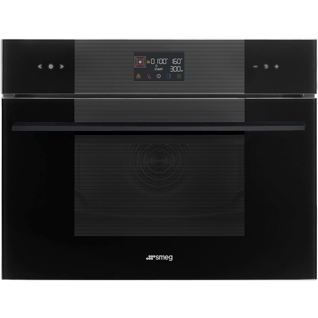Smeg Smeg SO4102M1B3 Linea indbygningsovn 40 liter, sort – detaljebillede (Kombinationsovn)