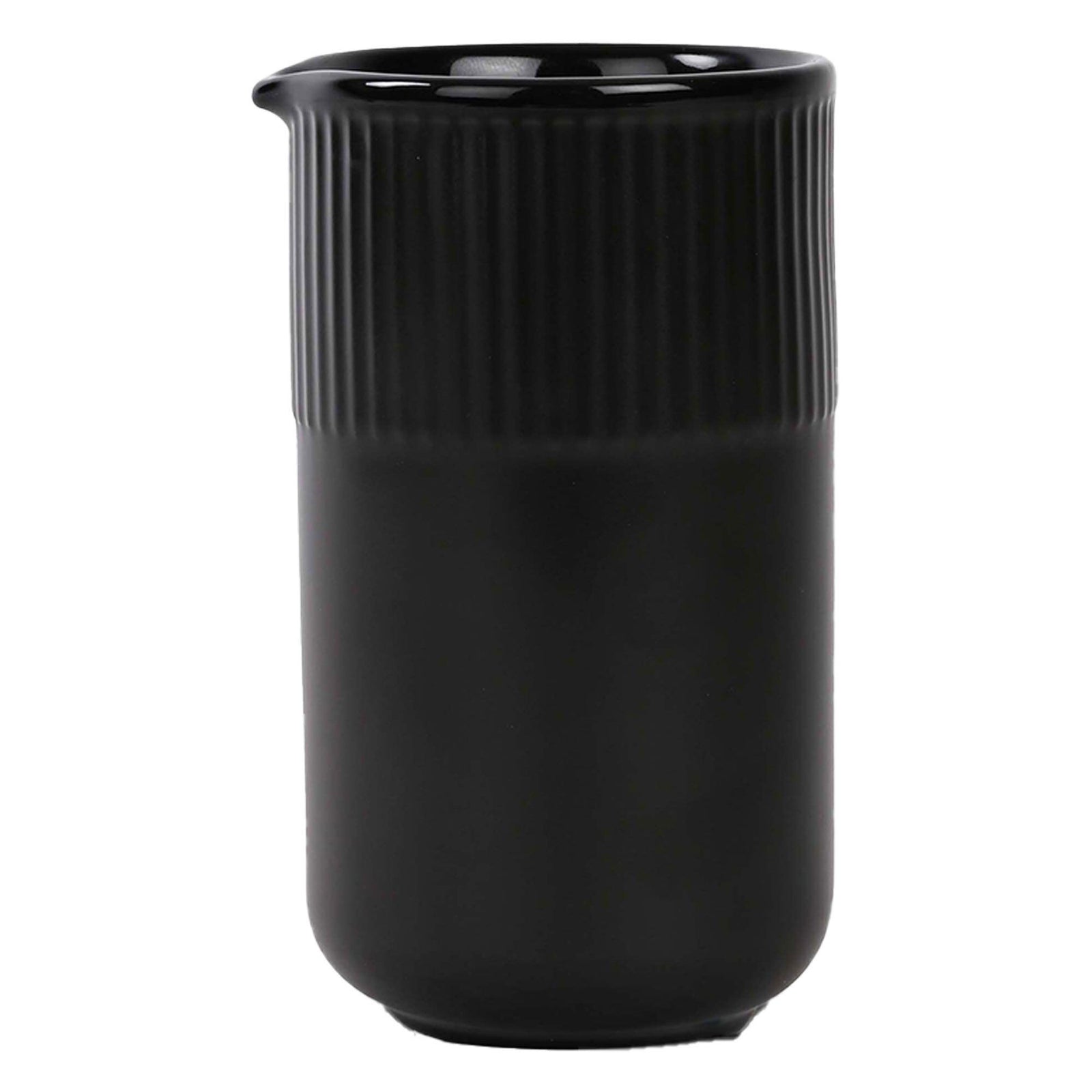 Sagaform Sagaform Inka mælkekande, sort – frontbillede (Mælkekande)