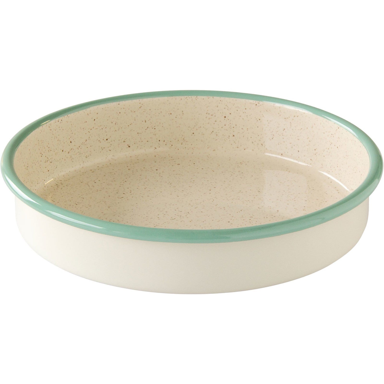 Kockums jernverk Kockums jernverk Rundt ovnfast fad 24 cm, creme lux – produktvisning (Ovnfast form)