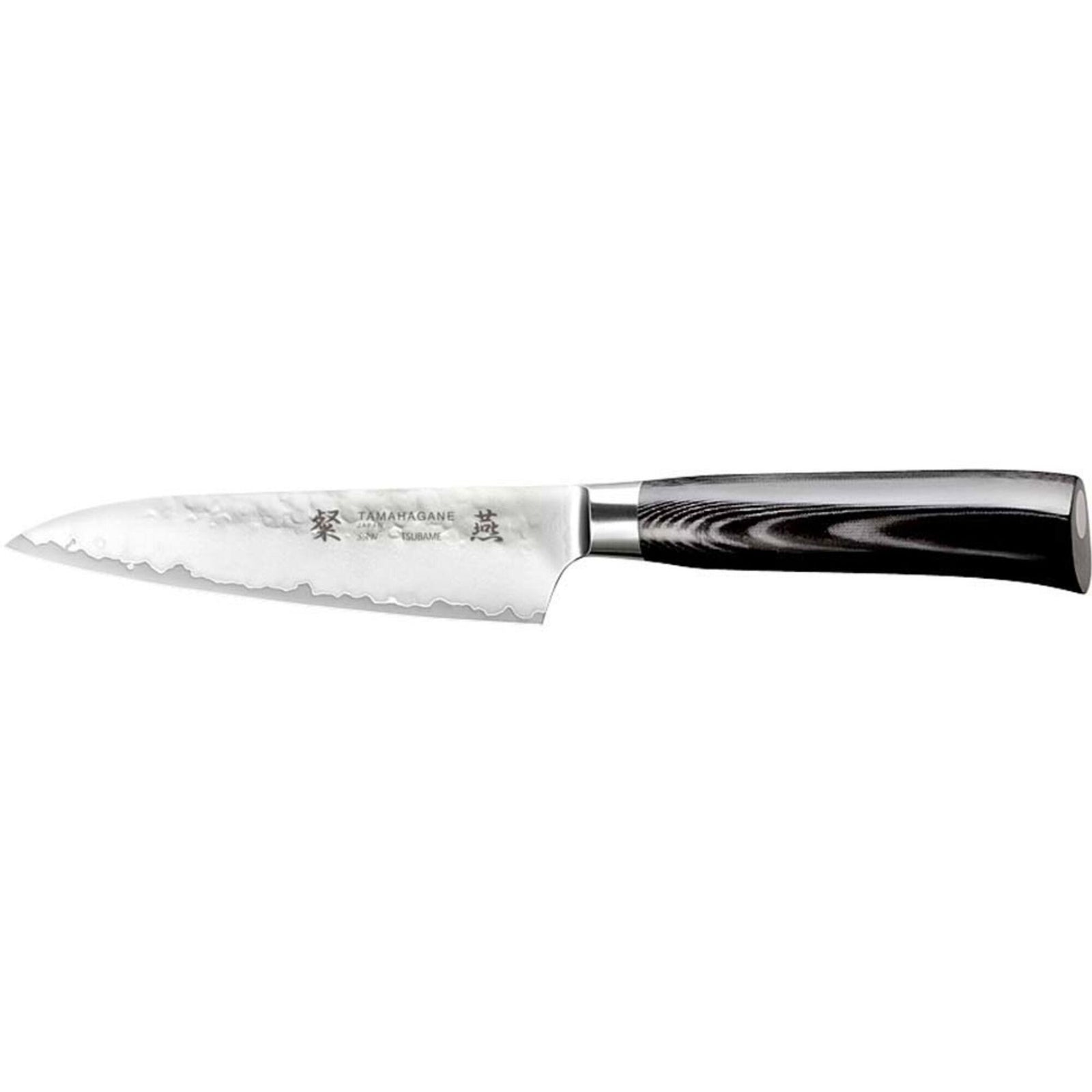 Tamahagane Tamahagane SAN Tsubame Universalkniv 12 cm ❤ vinkelbillede (Universalkniv)