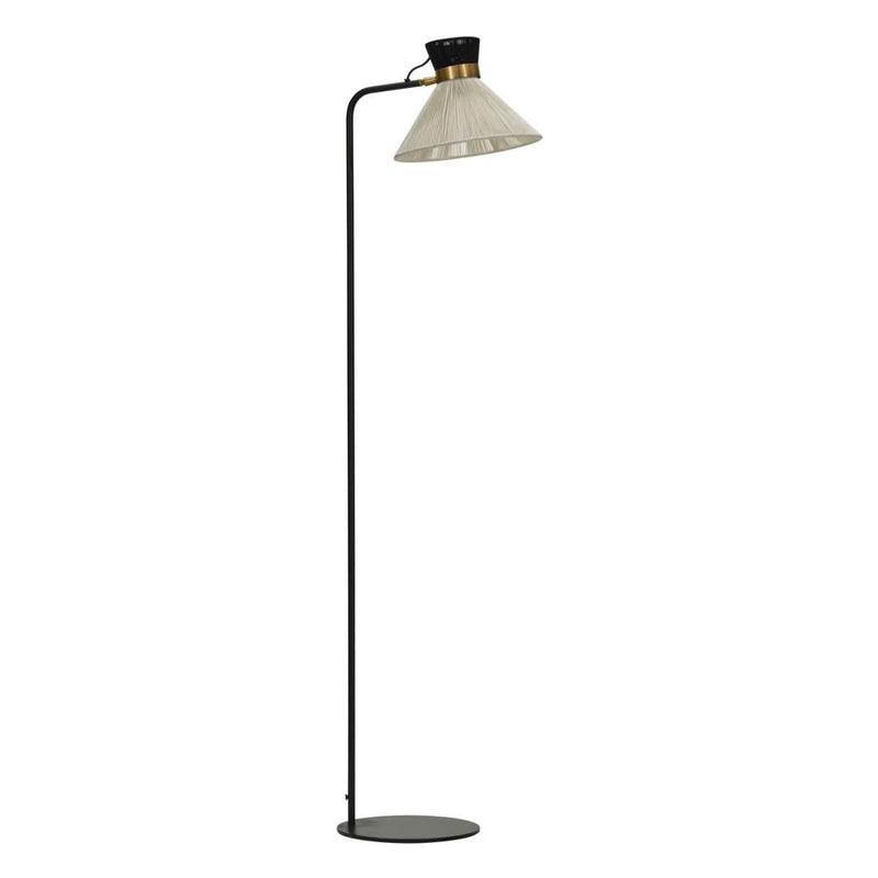 HouDoctor - Gulvlampe, HDCord, Sort, H:132cm ❤ Kæmpe udvalg i HouDoctor ❤ Billig fragt og hurtig levering 2 - 5 hverdage - Varenummer: BGH-49140363297098 / Ean: &