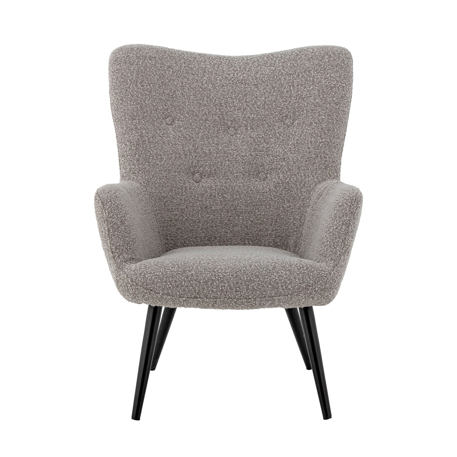 Produktbillede af BLOOMINGVILLE PERRY LOUNGESTOL POLYESTER NATUR 100 i premium kvalitet