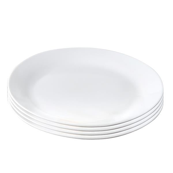 Produktbillede af Aida Café steaktallerken hvid 4 stk 27 cm i premium kvalitet