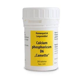 Se Camette Calcium phos. D6 Cellesalt 2 - 200 tbl. DATOVARE 10/2023 ❤ Kæmpe udvalg i Blandet ❤ Hurtig levering: 1 - 2 Hverdage samt billig fragt - Varenummer: HG-26256-1 og barcode / Ean: '9120016848623 på lager - Udsalg på Sundhed Spar op til 62% - Over 454 design mærker på udsalg