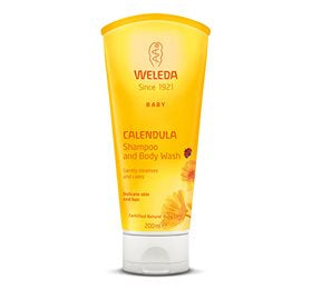 Produktbillede af Weleda Calendula Shampoo & Body Wash 200 ml. på tilbud
