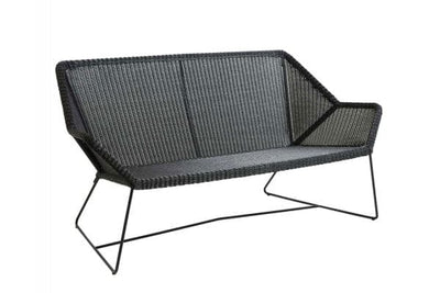 Cane-line Breeze 2 pers. Sofa, Black ❤ Stort online udvalg i Havemøbelland ❤ Billig fragt og hurtig levering 2 - 5 hverdage ❤ Varenummer: HML-DK2929 / Ean: '5711877059804 på lager - Udsalg på Cane-line > Cane-line Havesofa- og Loungemøbler Spar op til 57% - Over 350 kendte brands på udsalg