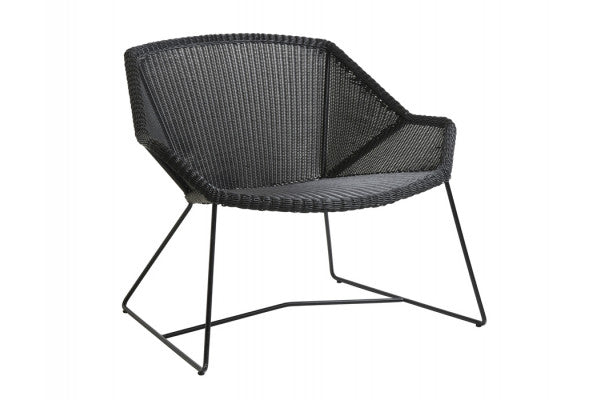Cane-line Breeze Loungestol - Black ❤ Stort online udvalg i Havemøbelland ❤ Billig fragt og hurtig levering 2 - 5 hverdage ❤ Varenummer: HML-DK2825 / Ean: &