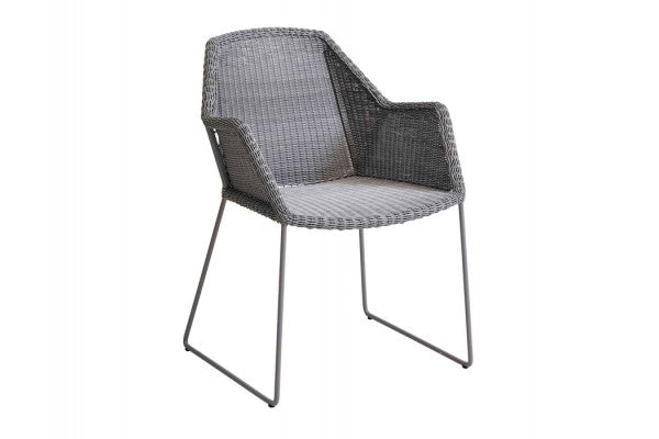 Cane-line Breeze Stol m/armlæn - Light Grey ❤ Stort online udvalg i Gozomo.dk ❤ Billig fragt og hurtig levering 2 - 5 hverdage ❤ Varenummer: HML-DK2694 / Ean: '5711877171094 på lager - Udsalg på Cane-line > Cane-line Stole Spar op til 53% - Over 785 kendte brands på udsalg