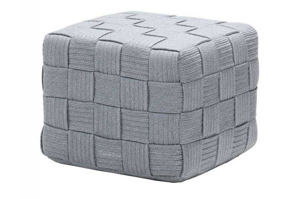 Produktbillede af Cane-line Cube Fodskammel Light Grey på tilbud i høj kvalitet
