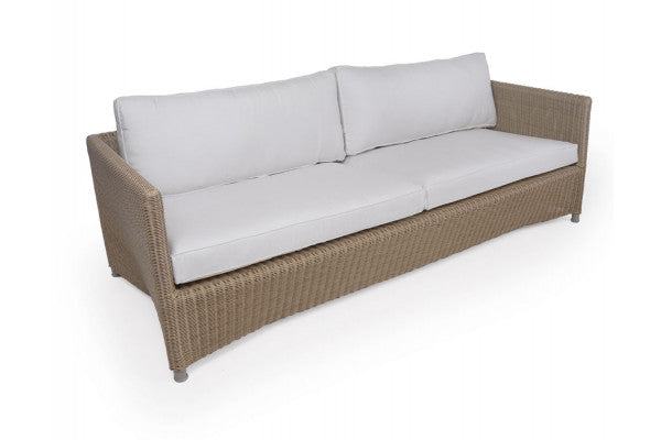 Cane-line Diamond 3 pers. sofa m/hynder - Light Natural/White ❤ Stort online udvalg i Kampagnetilbud højre ❤ Billig fragt og hurtig levering 2 - 5 hverdage ❤ Varenummer: HML-DK2951 / Ean: '5740002302874 på lager - Udsalg på Cane-line > Cane-line Havesofa- og Loungemøbler Spar op til 58% - Over 350 kendte brands på udsalg