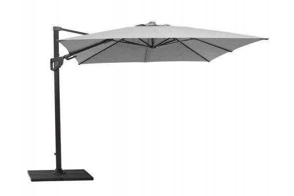 Produktbillede af Cane-line Hyde Hængeparasol Tilt 3 x 3 m Light Grey på tilbud i høj kvalitet