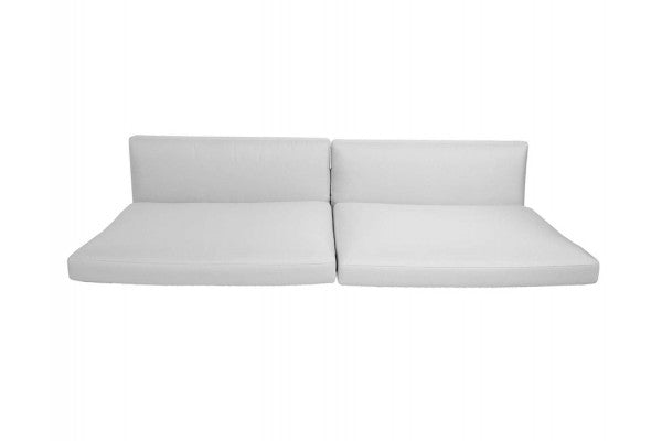 Produktbillede af Cane-line Hyndesæt til Connect 3 pers. sofa White Natté på tilbud i høj kvalitet