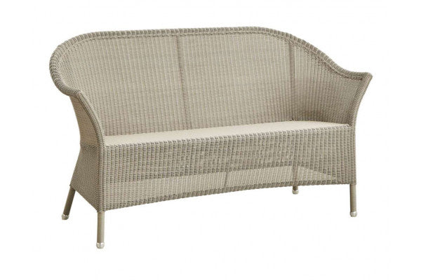 Produktbillede af Cane-line Lansing 2 pers. sofa Taupe på tilbud i høj kvalitet