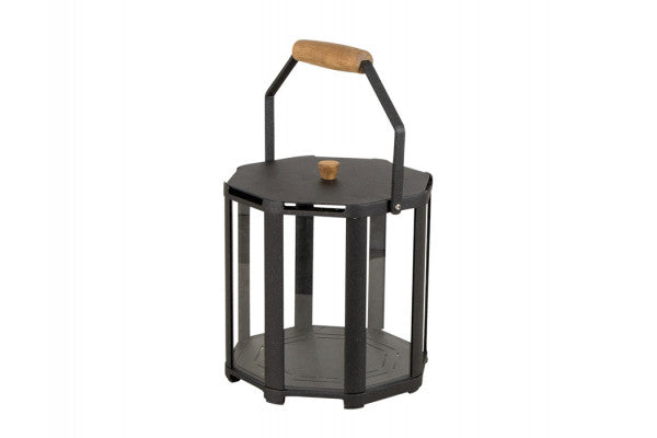 Produktbillede af Cane-line Lighthouse Lanterne X-small Lavagrå/Teak på tilbud i høj kvalitet