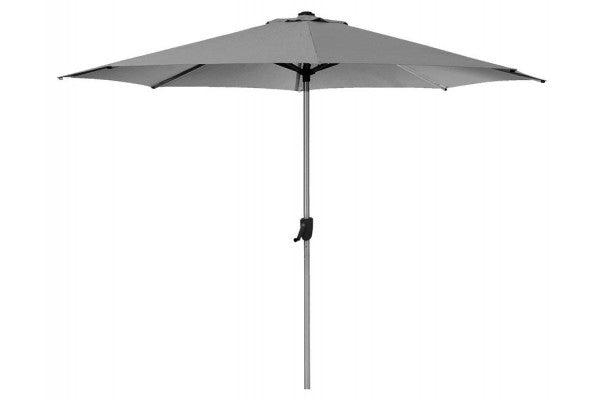 Produktbillede af Cane-line Sunshade Parasol Ø 3 meter Antracit på tilbud i høj kvalitet