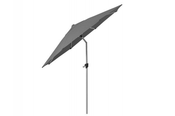 Produktbillede af Cane-line Sunshade Parasol Ø 3 meter m/tilt Antracit på tilbud i høj kvalitet