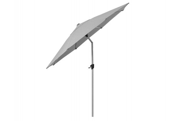 Produktbillede af Cane-line Sunshade Parasol Ø 3 meter m/tilt Light Grey på tilbud i høj kvalitet