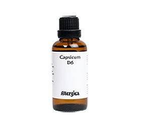 Produktbillede af Allergica Capsicum D6 50ml. på tilbud