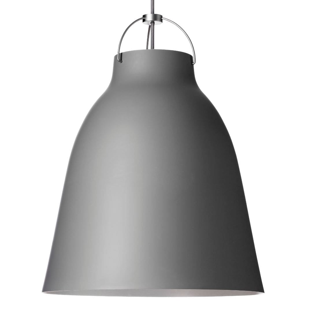 Produktbillede af Caravaggio Pendel Mat Grå45 P3 Ø400mm i premium kvalitet