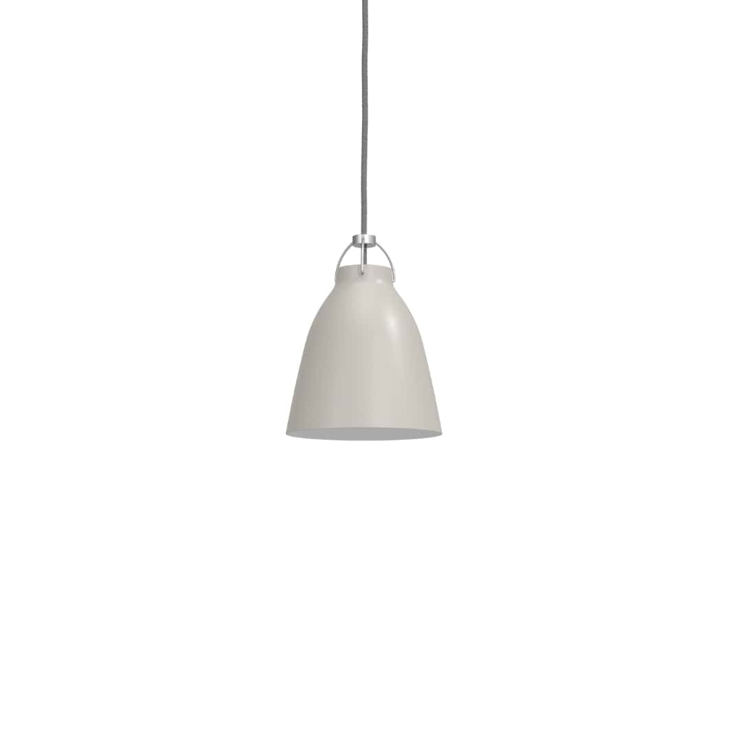 Caravaggio Pendel Warm Grey P1 Ø165mm