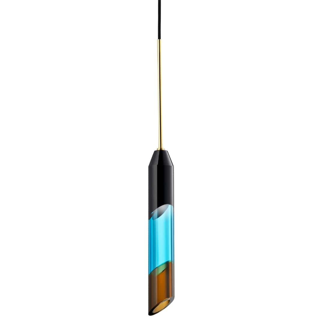 Carnival No. 3 Pendel Azur/Brun/Sort Design By Us