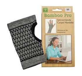 Produktbillede af Bamboo Carpal handske Str. M på tilbud