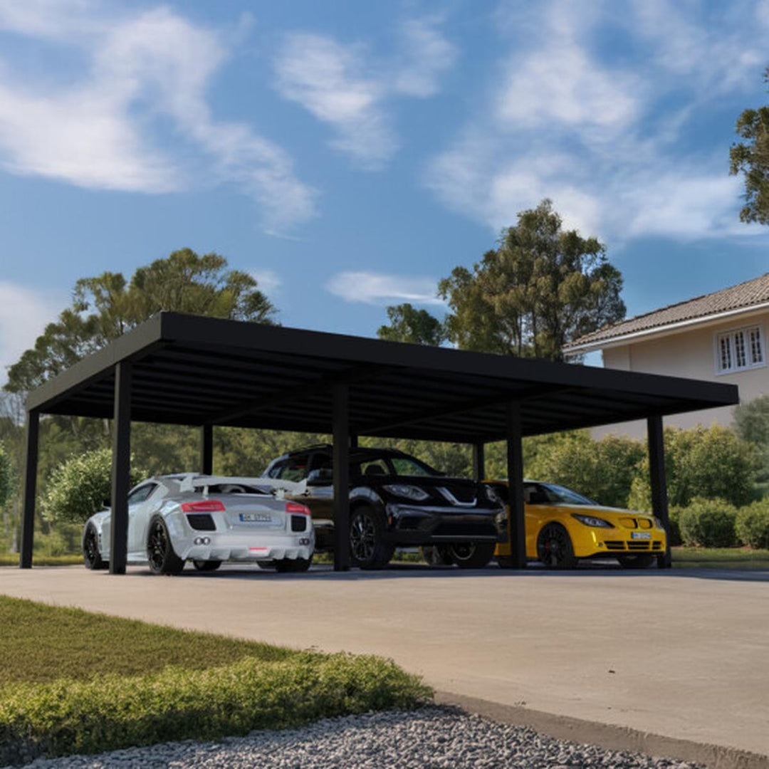 Produktbillede af Carport Oslo 596,5 x 901 cm Palram Canopia på tilbud i høj kvalitet