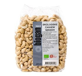 Detaljeret produktbillede af Biogan Cashewnødder Ø 750g. på tilbud