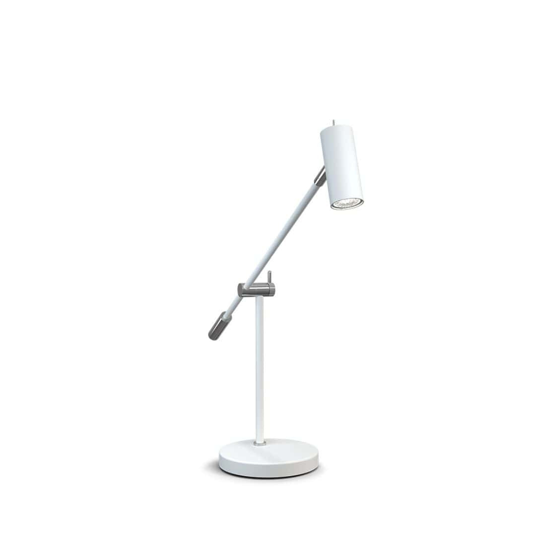 Cato Bordlampe Mat Hvid Belid