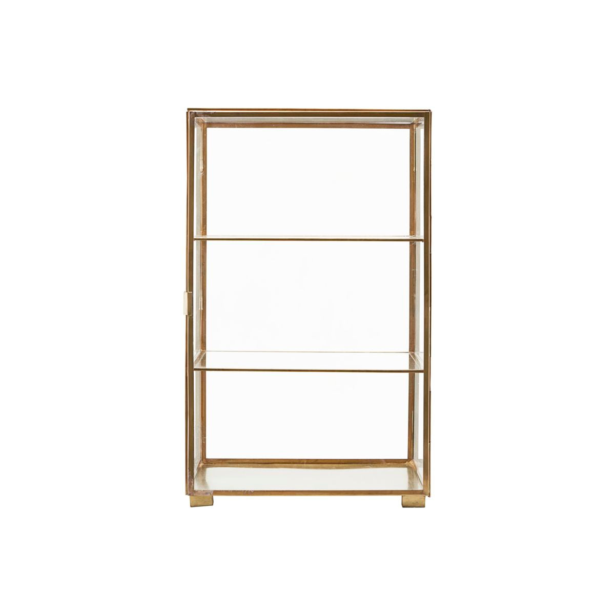 Produktbillede af HOUSE DOCTOR KABINET GLAS MESSING 56 i premium kvalitet