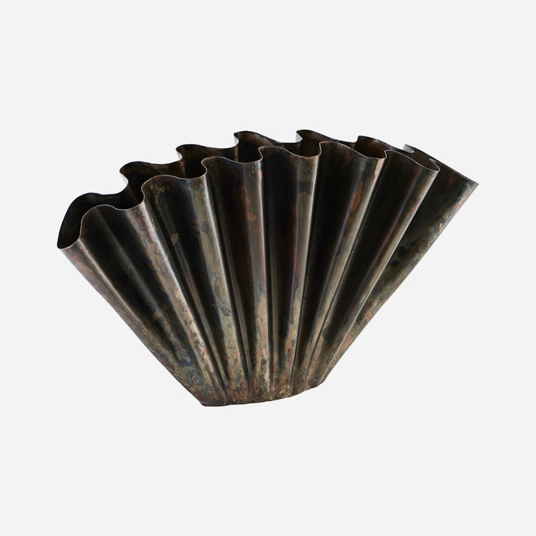 Produktbillede af House Doctor Flood Vase H 30 cm antik brun i premium kvalitet