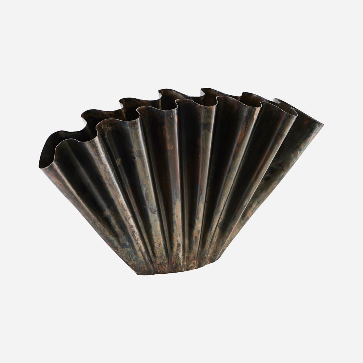 Produktbillede af House Doctor Flood Vase H 30 cm antik brun i premium kvalitet